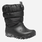 Śniegowce chłopięce ocieplane Crocs Classic Neo Puff Boot K 207683 23-24 Czarne (191448873445) - obraz 2