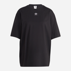 Футболка бавовняна жіноча adidas Adicolor Essentials Tee W IA6464 L Чорна (4066752026190) - зображення 6