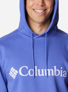 Bluza męska z kapturem Columbia CSC Basic Logo 1681664546 M Błękitna (195978311200) - obraz 4