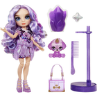 Лялька з аксесуарами Rainbow High Сlassic Fashion Doll Violet Фіолетова (0035051120223) - зображення 3