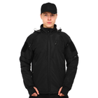 Куртка тактична SP-Sport Basic (поліамід, флісова підкладка, розмір 3XL, Чорний) - изображение 2