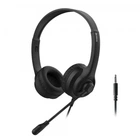 Гартнітура A4Tech HS-8i (Black) з регулятором гучності, 4pin, колір чорний