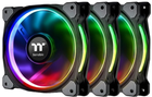 Zestaw wentylatorów Thermaltake Riing Plus 12 RGB Radiator Fan TT Premium Edition Black (4711246874800) - obraz 1