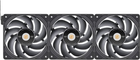 Кулер Thermaltake Toughfan EX12 Pro High Static Pressure PC Cooling Fan Black 3 шт (4713227539395) - зображення 1