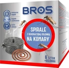 Спірали від комарів Bros 6шт. з декоративною оболонкою