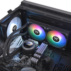 Chłodzenie wodne Thermaltake TH240 V2 Ultra ARGB Sync All-In-One Liquid Cooler Black (4713227537933) - obraz 6