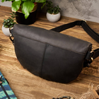 Torebka crossbody	damska ze skóry naturalnej Paolo Peruzzi T-36-BL Czarna (5904365074667) - obraz 4