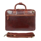 Мужская сумка-портфель для ноутбука Ashwood K46 Chestnut (Коричневый)