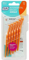 Межзубный ёршик "Оранжевый" - Tepe Angle Interdental Brush Orange 6шт (853673-134150)
