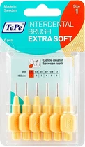 Набір міжзубних йоржиків "Extra Soft", 0.45 мм - TePe Interdental Brush Extra Soft Size 1 6шт (1229955-142640)