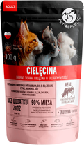 Mokra karma dla kotów Pet Republic Filet cielęcy w sosie 100 g (5904316130190)