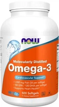Омега 3 NOW Foods Omega-3 500 капсул