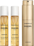 Zestaw damski Chanel Gabrielle Essence Woda perfumowana 20 ml + Wkład wymienny Woda perfumowana 2x20 ml (3145891208009) - obraz 2