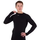 Термофутболка с длинным рукавом для активного спорта Joma BRAMA CLASSIC размер S-M (полиамид 92%, эластан 8%, черный) (101651-100_Черный_SM)