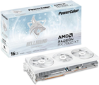 Karta graficzna Powercolor PCI-Ex Radeon RX 7800 XT Hellhound Spectral White 16GB GDDR6 (256bit) (2520/19500) (HDMI, 3 x DisplayPort) (RX7800XT 16G-L/OC/WHITE) - obraz 9