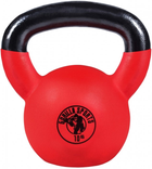 Kettlebell Gorilla Sports z gumową powłoką 10 kg (4260438737503)