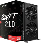 Відеокарта XFX PCI-Ex Radeon RX 7600 SPEEDSTER SWFT 210 Core Edition 8GB GDDR6 (128bit) (2655/18000) (HDMI, 3 x DisplayPort) (RX-76PSWFTFY) - зображення 6