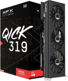 Karta graficzna XFX PCI-Ex Radeon RX 7700 XT SPEEDSTER QICK 319 Black Edition 12GB GDDR6 (192bit) (2599/18000) (HDMI, 3 x DisplayPort) (RX-77TQICKB9) - obraz 8