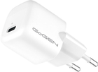 Мережевий зарядний пристрій GoGEN ACHPD130 1 x USB-C 30 W White (GOG-ACHPD130W)