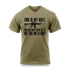 Футболка Rothco This Is My Rifle T-Shirt Койот S