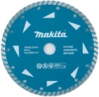 Алмазный диск Makita D-41648 (180х22.23 мм) турбо для бетона сухой рез (4934)