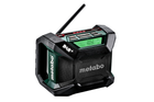 Аккумуляторный радиоприемник для строительной площадки Metabo R 12-18 DAB + BT, 12 V/14.4 V/18 V/230 V, АМ/FM/DAB/Bluetooth (MetaLoc) 600778850 (8136)