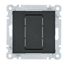 Заглушка Hager Lumina-2 WL7013 (10АХ/230В) чорний (10564)