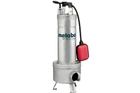 Погружной насос для грязной воды Metabo SP 28-50 S Inox, 1470 Вт (Картон) 604114000 (5998)