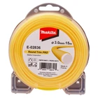 Жилка косильна Makita E-02836 (3 мм, 15 м) жовта кругла (30590)