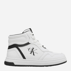 Підліткові кросівки для хлопчика Calvin Klein Jeans SNEAKER V3X9-80730-1355100 39 Білі (8052578356715)