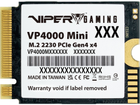 SSD диск Patriot Viper VP4000 Mini 1TB M.2 2230 NVMe PCIe 4.0 x4 3D NAND TLC (VP4000M1TBM23) - зображення 5