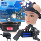 Latarka czołowa Bass Polska 5 x LED akumulatorowa model 5875 (5902067625330) - obraz 4