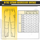 Штани M-Tac Aggressor Vintage Coyote Brоwn Розмір 32/34 - зображення 6