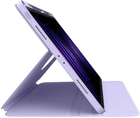 Etui z klapką Baseus Minimalist Magnetic do Apple iPad Pro 12.9" Purple (ARJS040805) - obraz 5