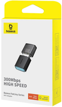 Wi-Fi адаптер Baseus FastJoy 300 Mbps Black (B01317600111-03) - зображення 5