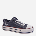 Trampki damskie na platformie Lee Cooper LCW-24-31-2220 39 Granatowe (5904292144884) - obraz 3