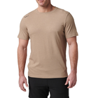 Футболка тактична потовідвідна 5.11 Tactical PT-R Charge Short Sleeve Top 2.0 Desert Brush Heather XL (82128-1094)