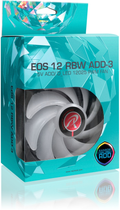 Кулер Raijintek EOS 12 RBW ADD 3-pack з контролером 120 мм (0R40B00192) - зображення 6