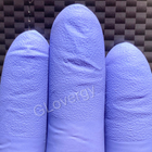 Рукавички нітрилові Hoffen розмір XS лавандового кольору 100 шт - зображення 3