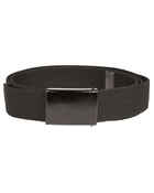 Ремінь тактичний Mil-Tec 110см German Web Belt Black (13102002-110)