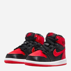 Дитячі кросівки для хлопчика Nike Jordan Brand Jordan 1 Retro High OG FD5305-061 25 Чорний/Червоний (196969521868) - зображення 2