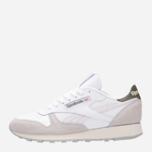 Чоловічі кросівки Reebok Classic Leather 100033433 45.5 Білі (4066755169634)