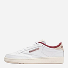 Sneakersy męskie skórzane Reebok Club C 85 100032972 42.5 Białe (4066756678128)