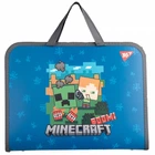 Папка-портфель на блискавці із тканинними ручками Yes Minecraft. Alex FC (492237)