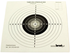 Мішень паперова Bron 17х17 см 100 шт (STZBRPTST0002) - зображення 1