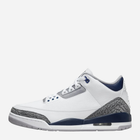 Sneakersy męskie skórzane Nike Jordan Brand Air Jordan 3 Retro CT8532-140 42 Białe (196975542352)