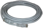 Патч-корд Logo UTP RJ45 Cat 5e KB100ANSQL 10 м Сірий (8590274170742) - зображення 1