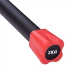 Бодібар Zelart Pro (2кг, l-1,22м, d-30мм, метал, неопрен, PU) (FI-1251-2)