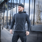 Кофта M-Tac Sprint Fleece Polartec Dark Navy Blue Размер 3XL - изображение 3