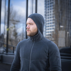 Кофта M-Tac Sprint Fleece Polartec Dark Navy Blue Розмір XS - зображення 5